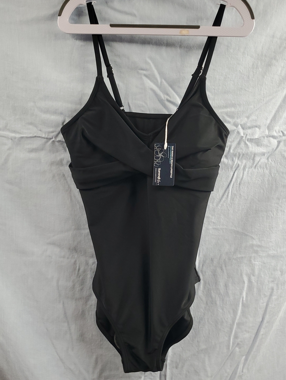 Kids' Black One-Piece Swimsuit
